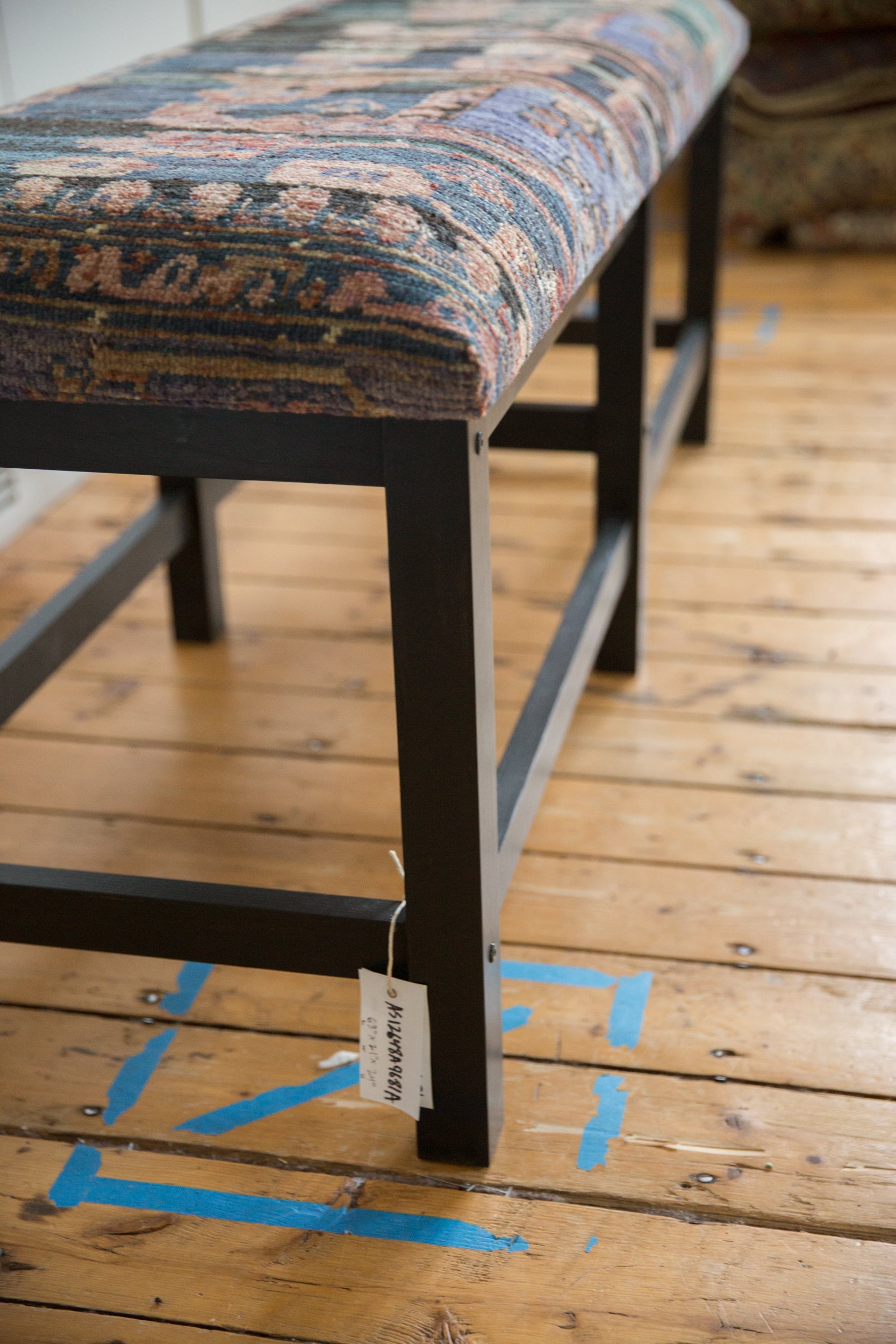 Reclaimed Vintage Turkish Rug Bench by Old New House® - product image 10 for Resin Society