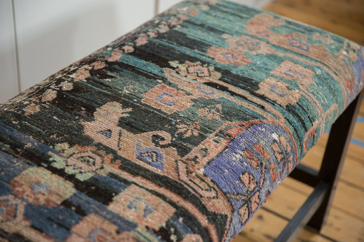Reclaimed Vintage Turkish Rug Bench by Old New House® - product image 4 for Resin Society