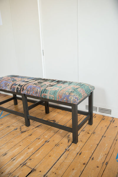 Reclaimed Vintage Turkish Rug Bench by Old New House® - product image 5 for Resin Society
