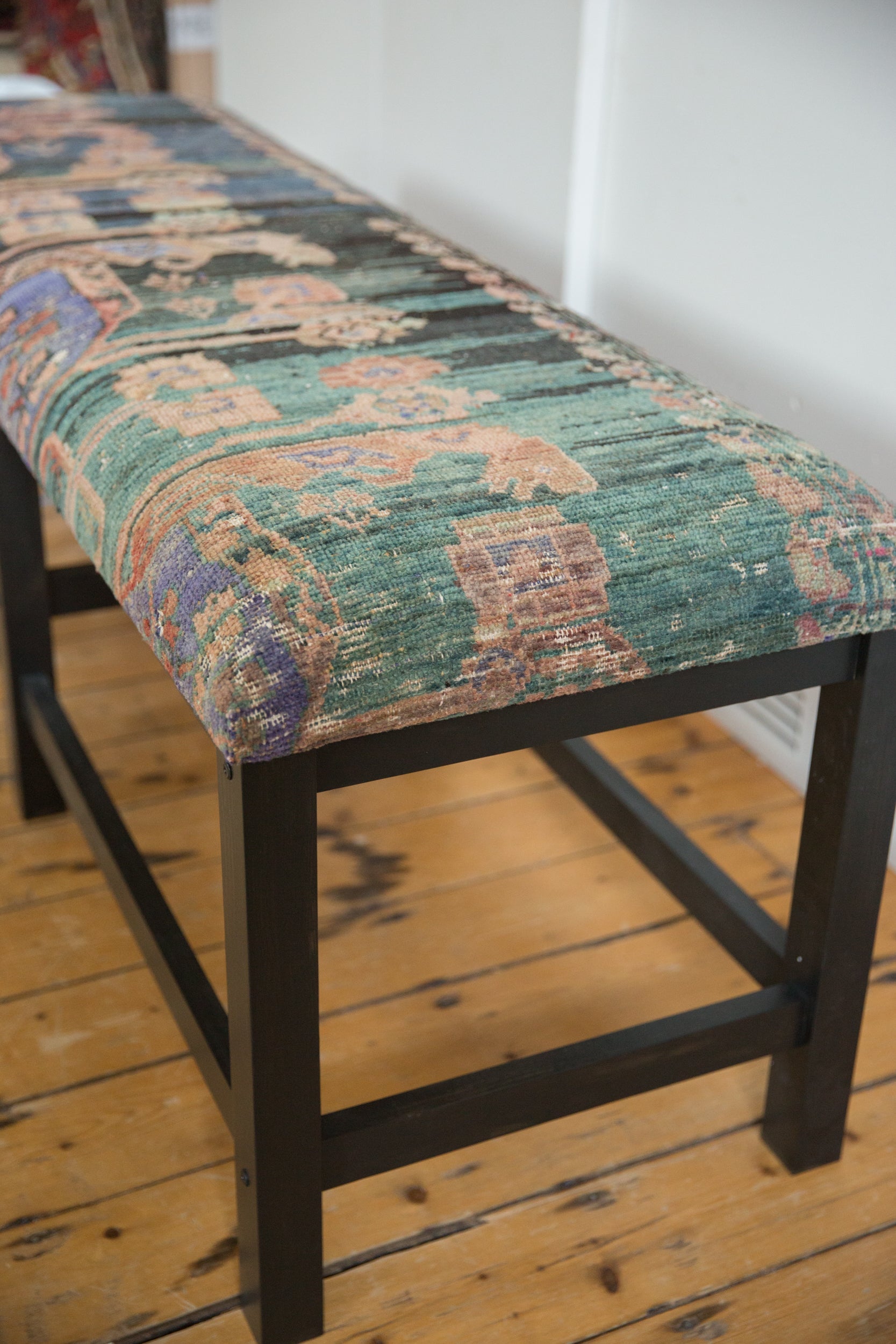 Reclaimed Vintage Turkish Rug Bench by Old New House® - product image 6 for Resin Society
