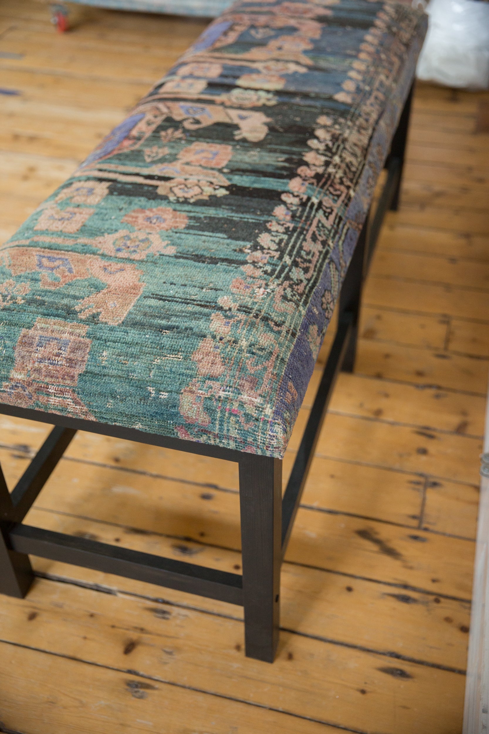 Reclaimed Vintage Turkish Rug Bench by Old New House® - product image 7 for Resin Society