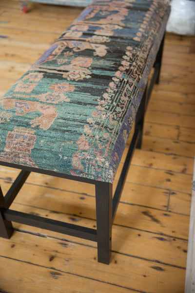 Reclaimed Vintage Turkish Rug Bench by Old New House® - product image 7 for Resin Society