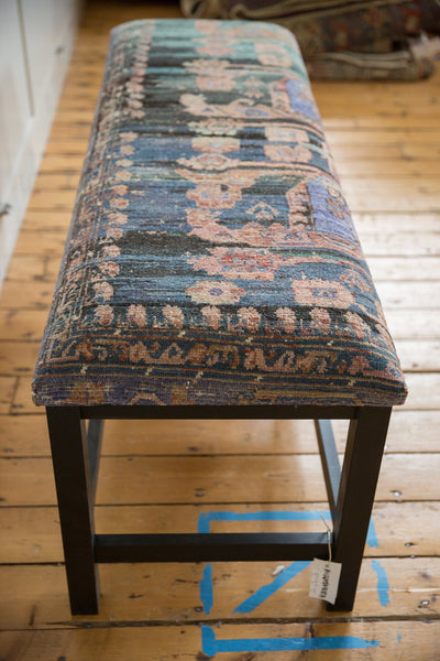 Reclaimed Vintage Turkish Rug Bench by Old New House® - product image 9 for Resin Society
