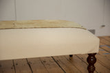 Handmade Canvas Changeable Rug Fragment Ottoman Coffee Table by Old New House® - product image 6 for Resin Society