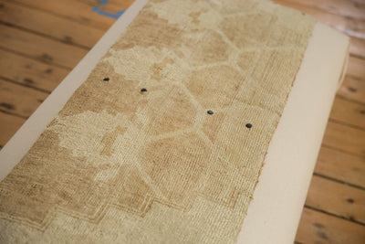 Handmade Canvas Changeable Rug Fragment Ottoman Coffee Table by Old New House® - product image 7 for Resin Society