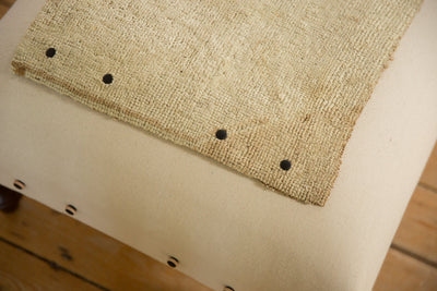 Handmade Canvas Changeable Rug Fragment Ottoman Coffee Table by Old New House® - product image 8 for Resin Society