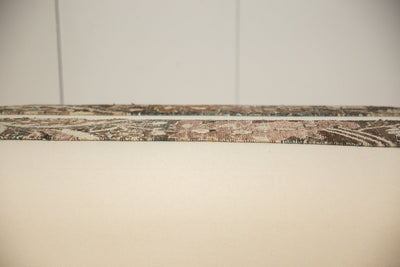 Handmade Canvas Changeable Rug Fragment Ottoman Coffee Table by Old New House® - product image 14 for Resin Society