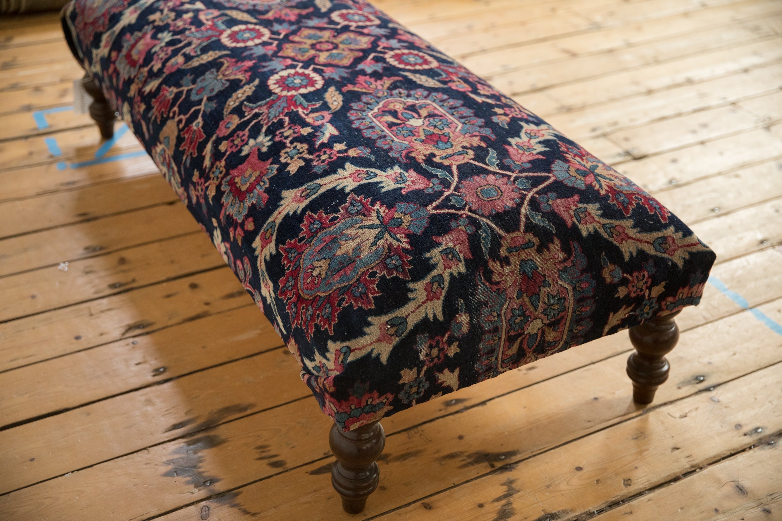 Vintage Persian Rug Ottoman Coffee Table by Old New House® - product image 6 for Resin Society