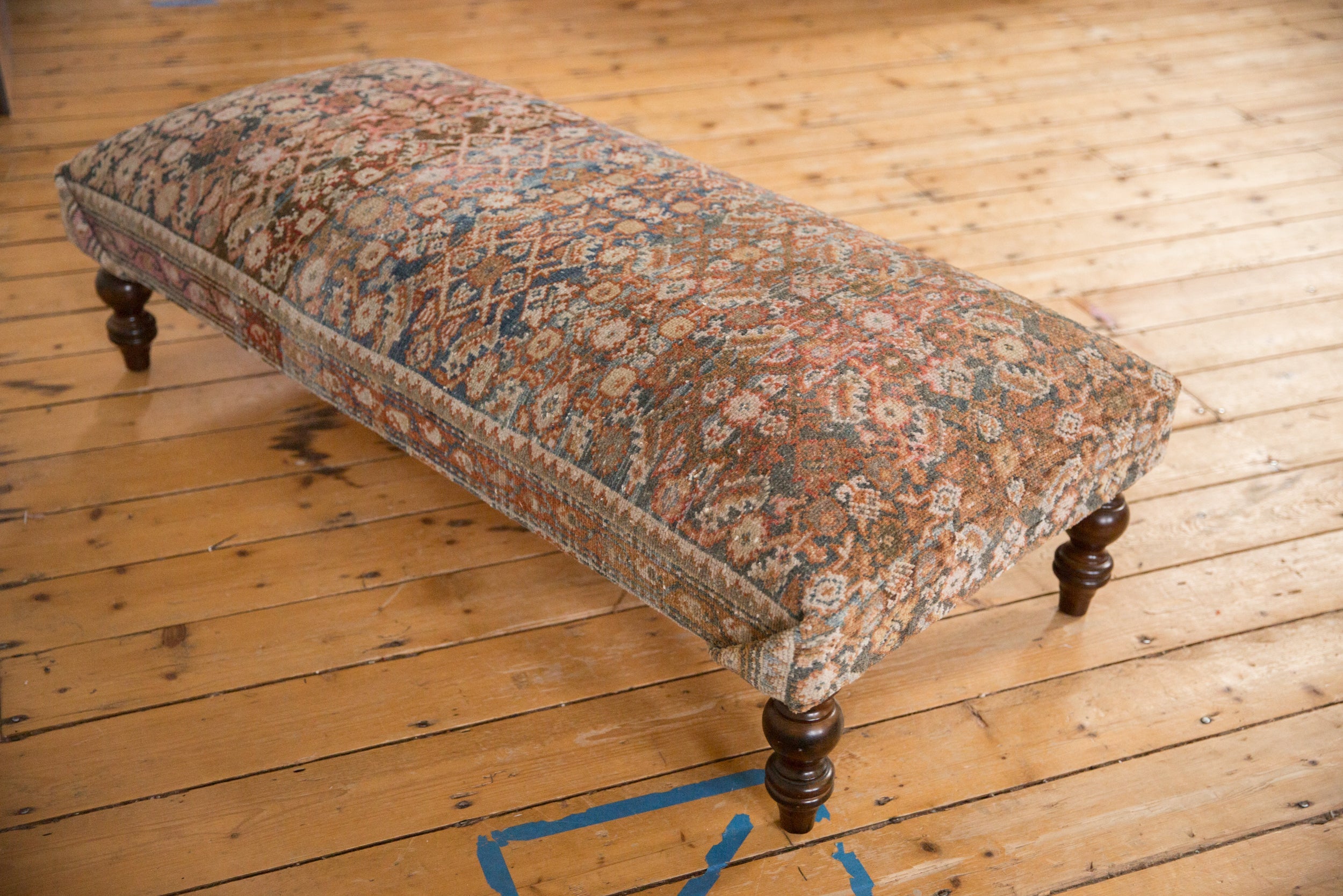 Vintage Persian Rug Ottoman Coffee Table by Old New House® - product image 10 for Resin Society
