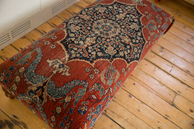 Reclaimed Antique Persian Rug Ottoman Coffee Table by Old New House® - product image 4 for Resin Society