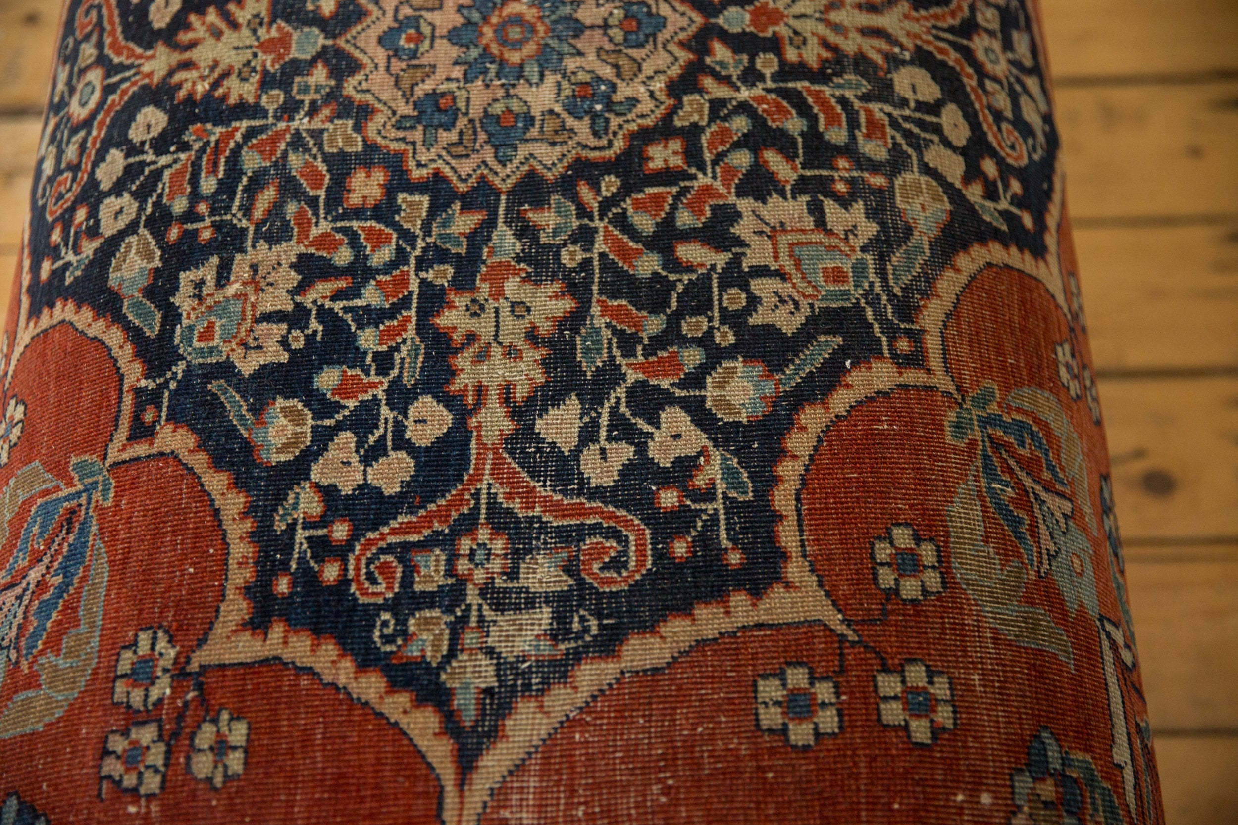 Reclaimed Antique Persian Rug Ottoman Coffee Table by Old New House® - product image 7 for Resin Society