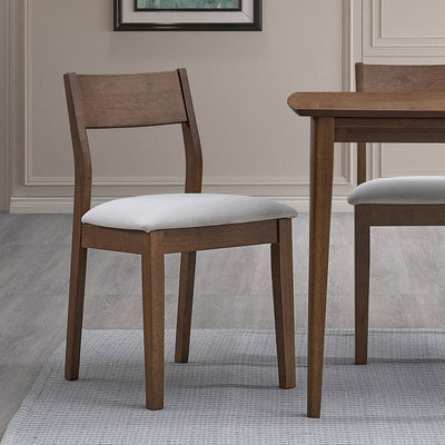 ACTU 59” Solid Wood Mid-Century Modern Dining Table Set for Small Spaces by ACTU FURNITURE - product image 4 for Resin Society