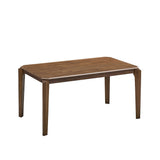 ACTU 59” Solid Wood Mid-Century Modern Dining Table Set for Small Spaces by ACTU FURNITURE - product image 8 for Resin Society