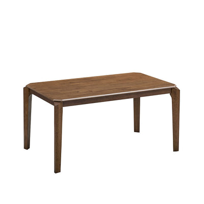 ACTU 59” Solid Wood Mid-Century Modern Dining Table Set for Small Spaces by ACTU FURNITURE - product image 8 for Resin Society
