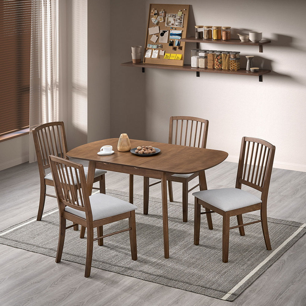 ACTU Extendable Dining Table Set for Small Spaces (Seats 4–6) by ACTU FURNITURE - main product image for Resin Society