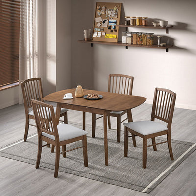 ACTU Extendable Dining Table Set for Small Spaces (Seats 4–6) by ACTU FURNITURE - main product image for Resin Society