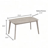 ACTU Scandinavian Dining Table Set