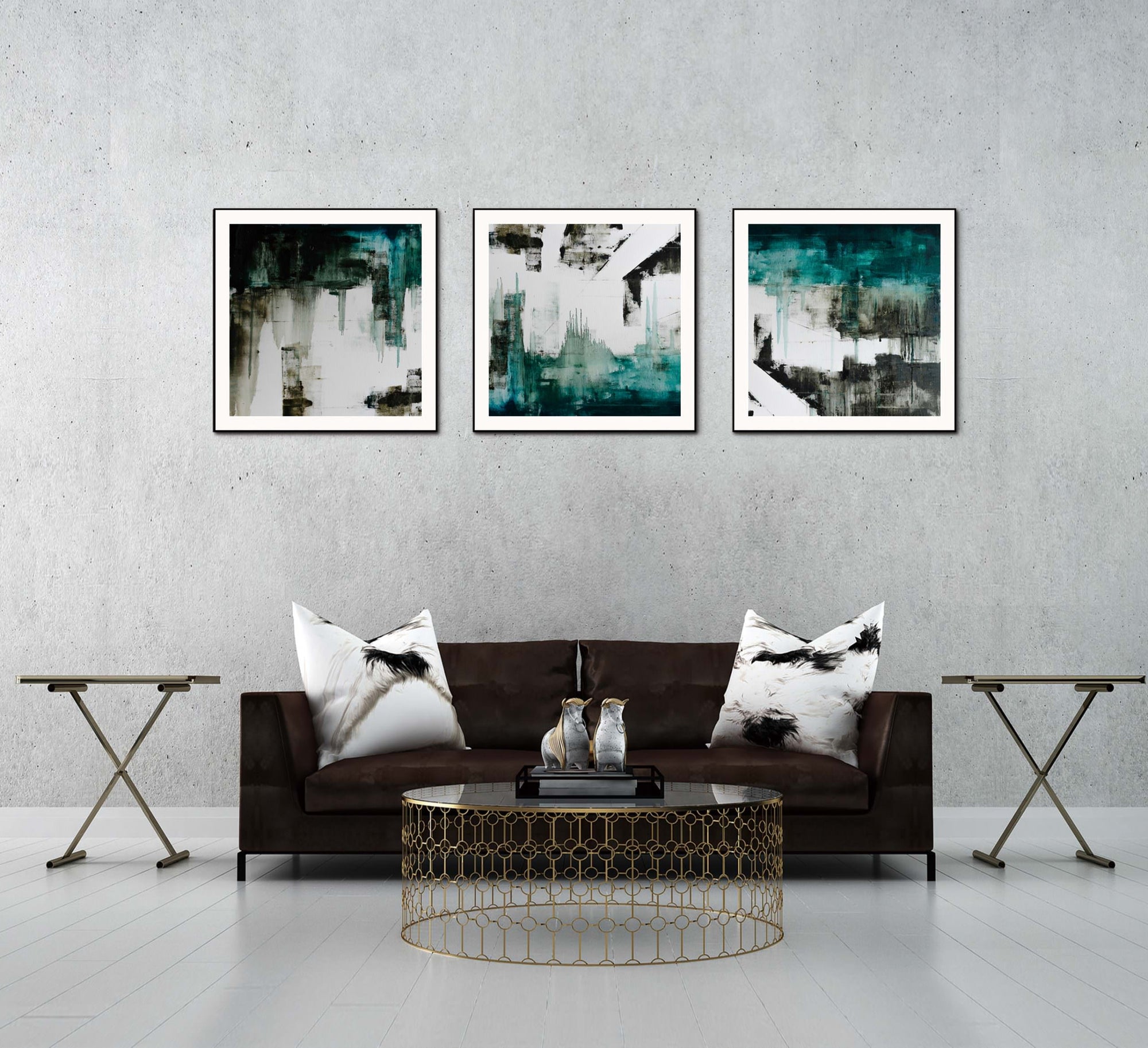 Maia 3-Piece Canvas detail image - Resin Society