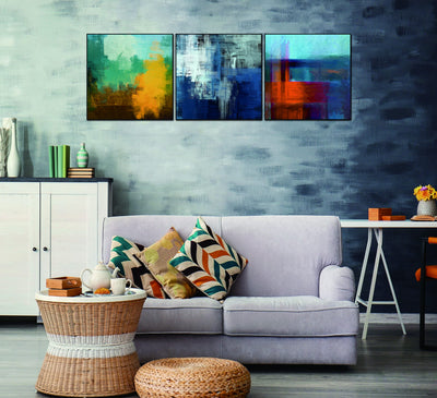 Terra 3-Piece Canvas detail image - Resin Society