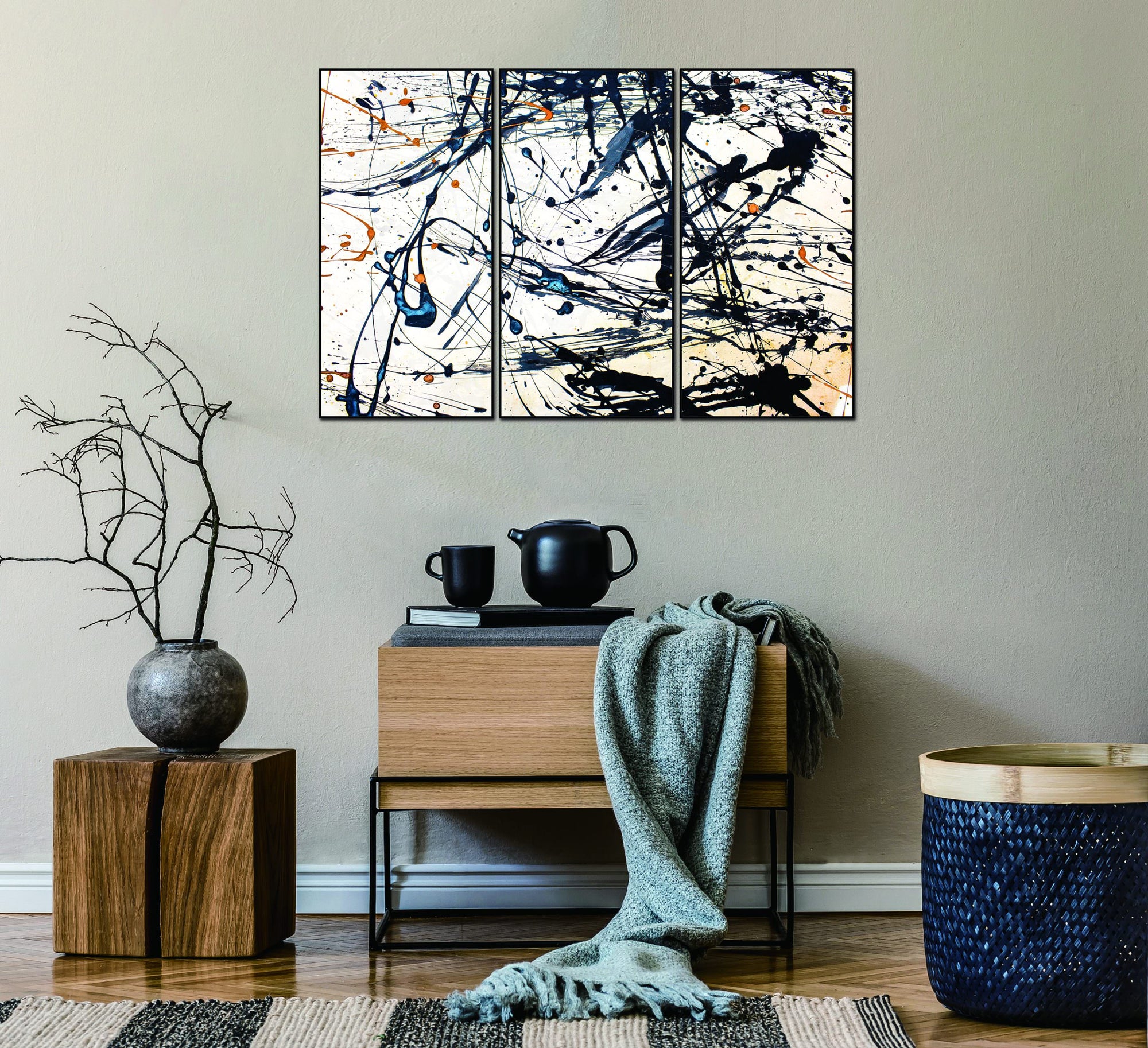 Irena 3-Piece Canvas detail image - Resin Society