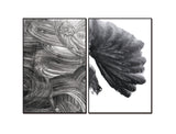 Paco 2-Piece Canvas by DEKOR - main product image for Resin Society