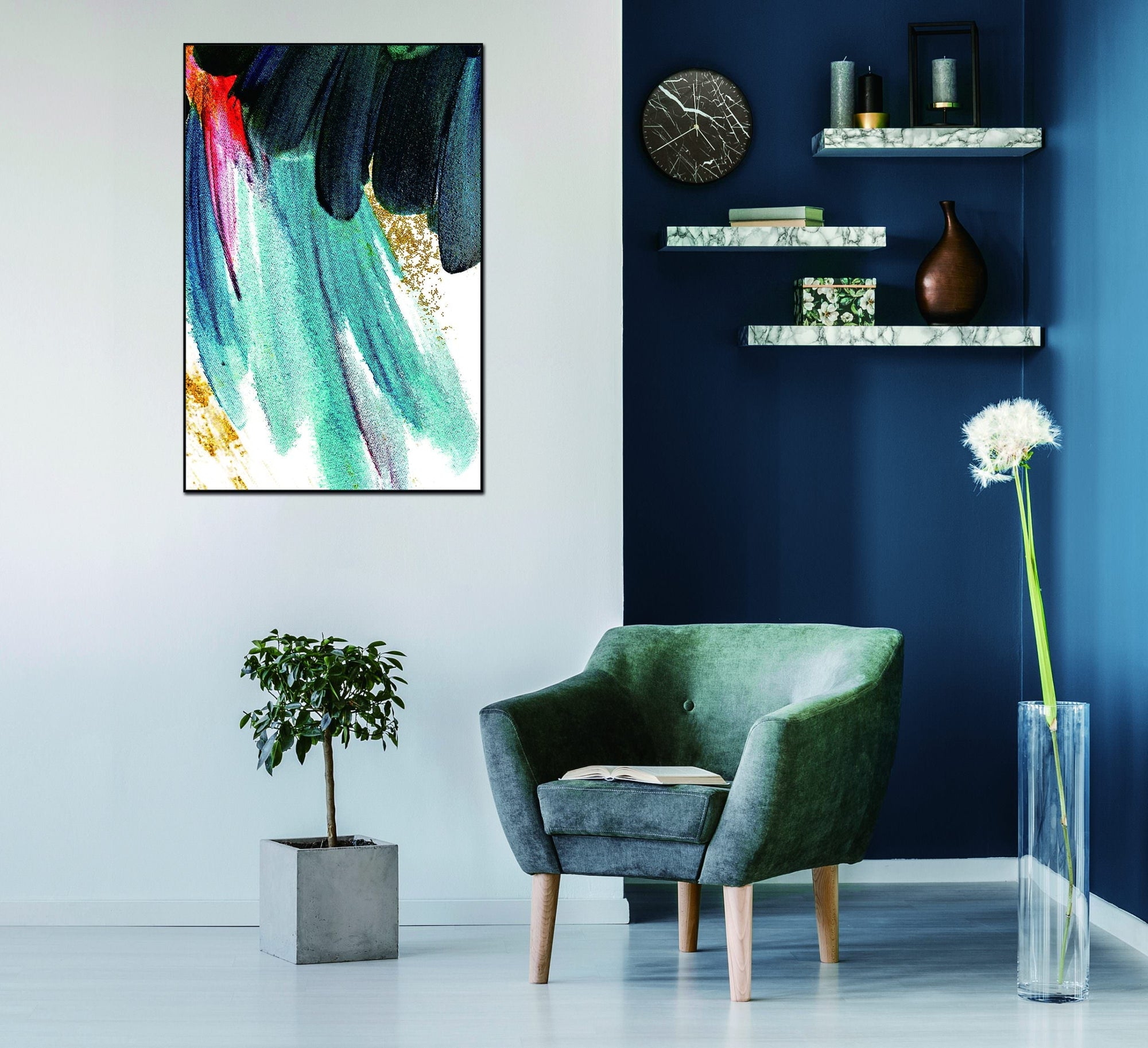 Livia Canvas detail image - Resin Society