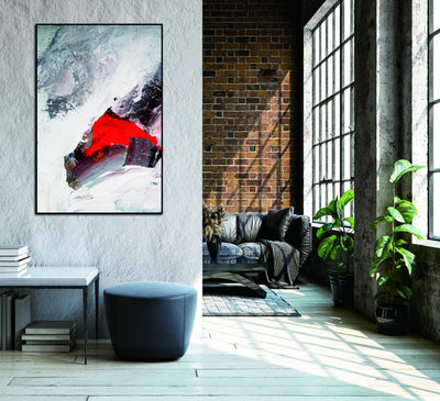 Rojo Canvas detail image - Resin Society