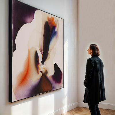 Canvas Print: "Velvet Bloom II" by Tailored Canvases - product image 4 for Resin Society