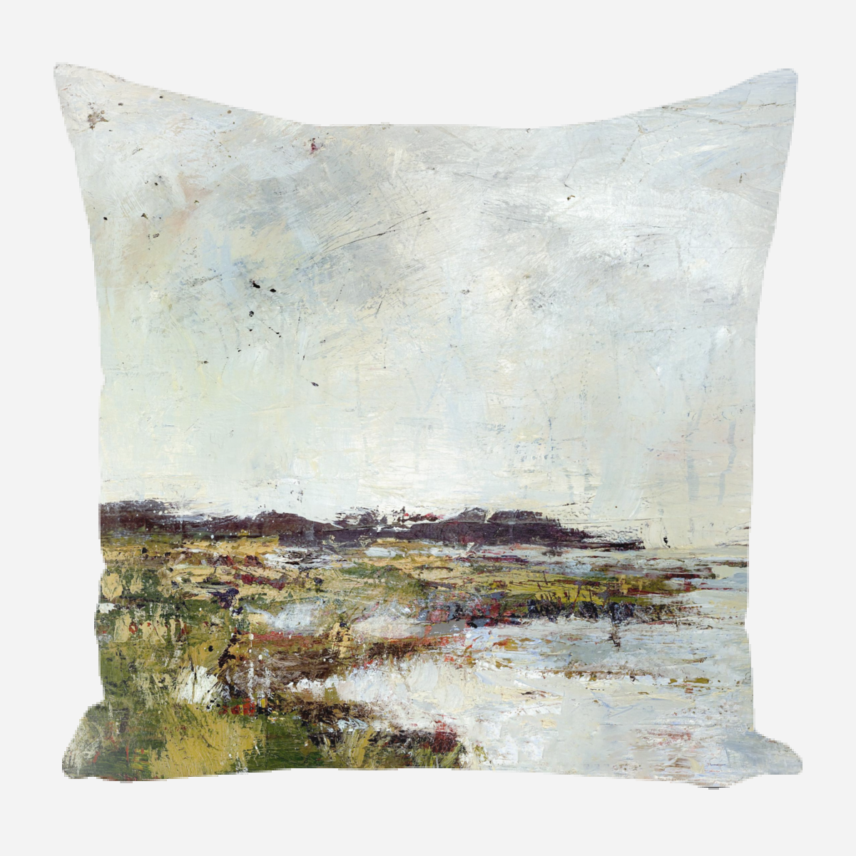 Abstract Marsh Pillow by John Beard Collection - main product image for Resin Society