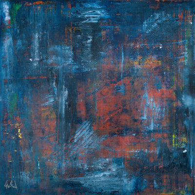 Abyss Artist Enhanced Canvas Print by John Beard Collection - main product image for Resin Society