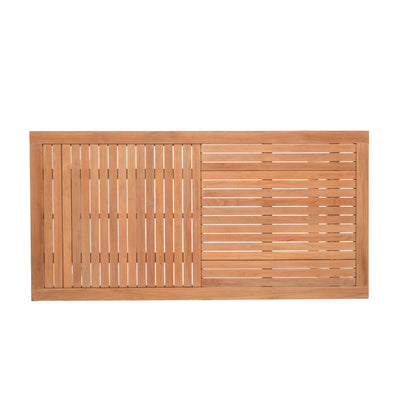 Agate Rectangular Teak Dining Table by LifestyleGarden US - product image 5 for Resin Society