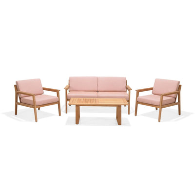 Agate Teak and Rope 2 Seater Sofa Chair - 1pc by LifestyleGarden US - product image 6 for Resin Society