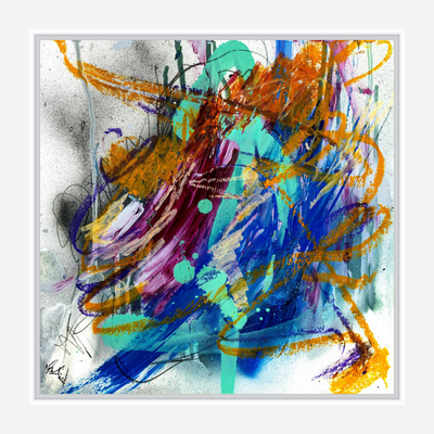 Agate Artist Enhanced Canvas Print by John Beard Collection - product image 6 for Resin Society
