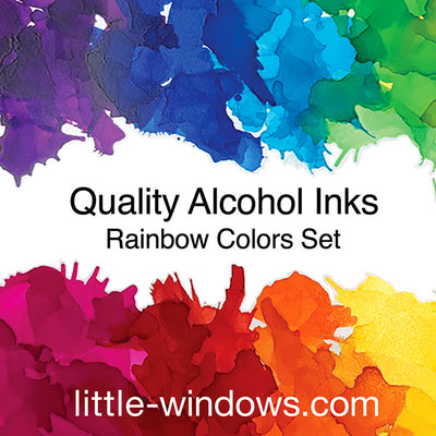 Alcohol Ink Rainbow Set detail image - Resin Society
