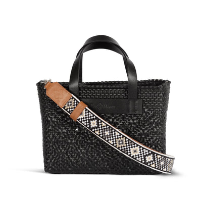 All Black Small Woven Crossbody Bag by Tin Marin Brand - product image 4 for Resin Society
