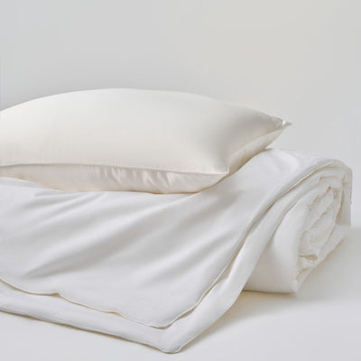 All Season Silk Filled Comforter with Cotton Shell by Perle Silk - product image 4 for Resin Society