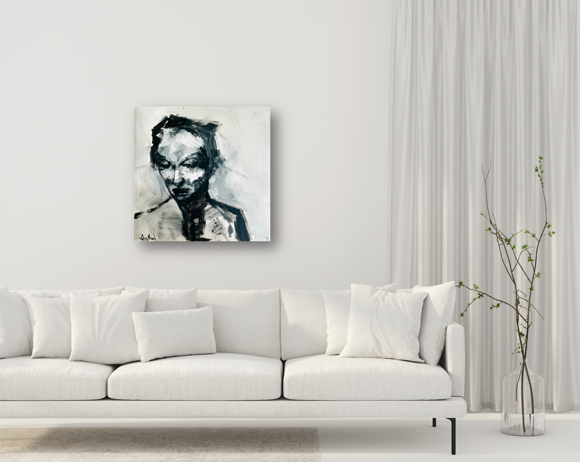 All That I Am Artist Canvas Enhanced Print by John Beard Collection - product image 3 for Resin Society