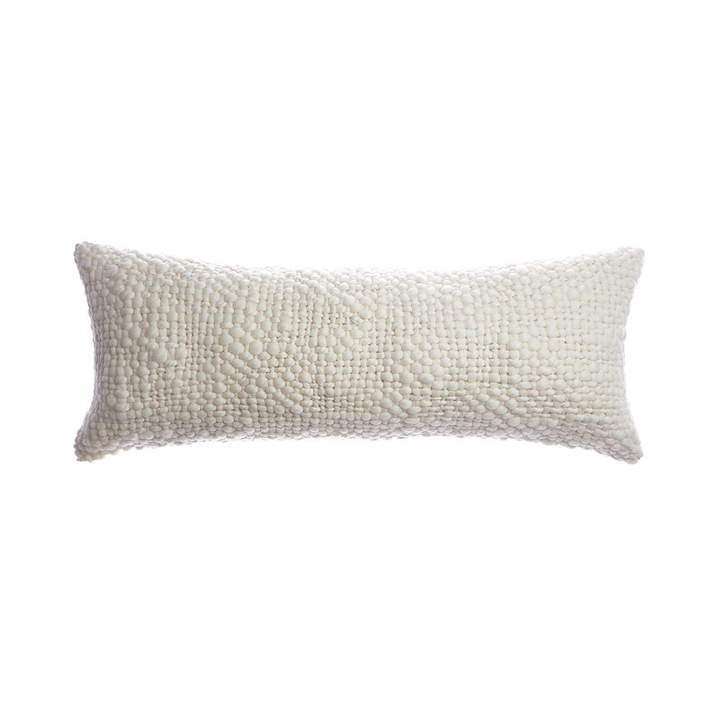 Alma Cable Knit Throw Pillow by Homelosophy