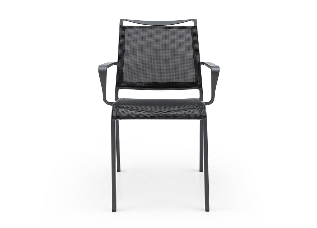 Aloha Outdoor Dining Armchair Set of 4 by DEKOR - product image 2 for Resin Society