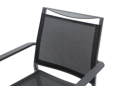 Aloha Outdoor Dining Armchair Set of 4 detail image - Resin Society