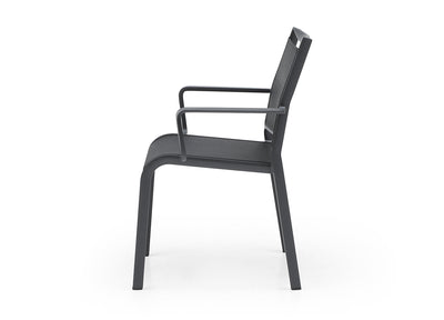 Aloha Outdoor Dining Armchair Set of 4 detail image - Resin Society