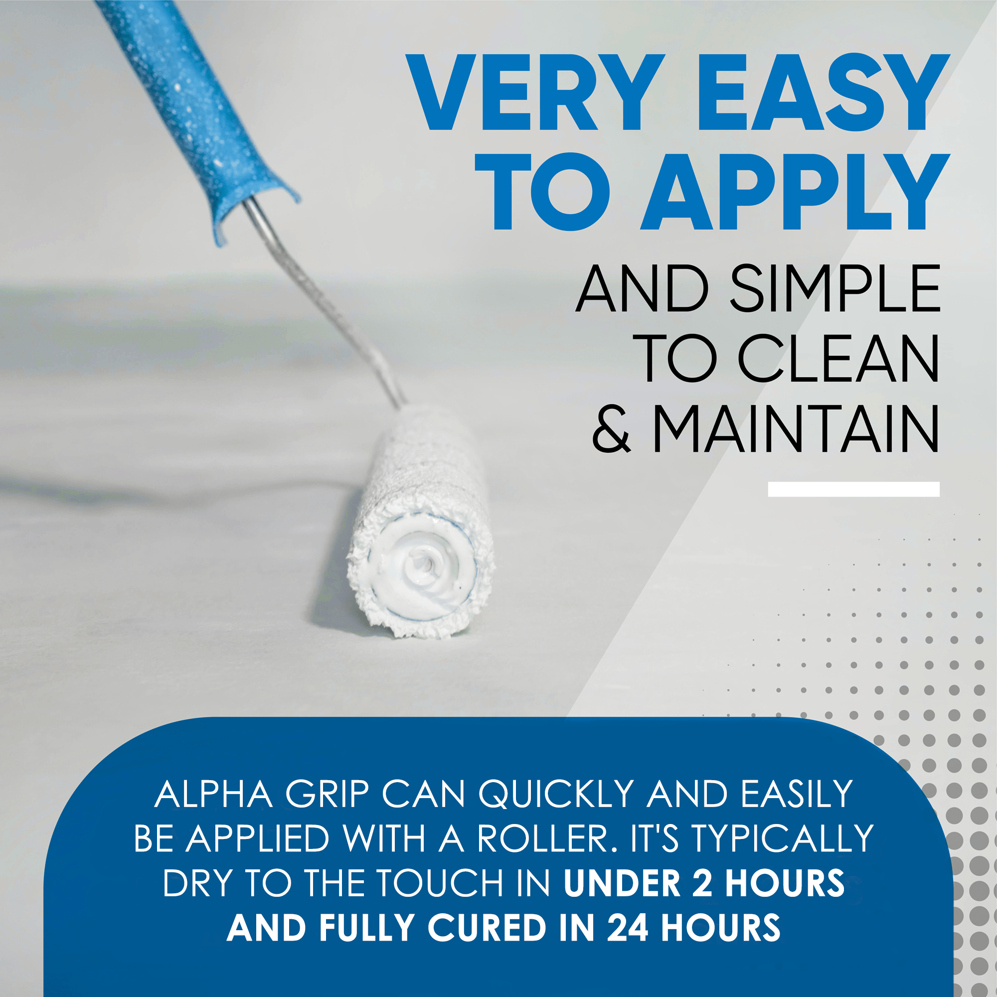 Alpha Grip Non-Slip Stripe and Athletic Court Paint detail image - Resin Society