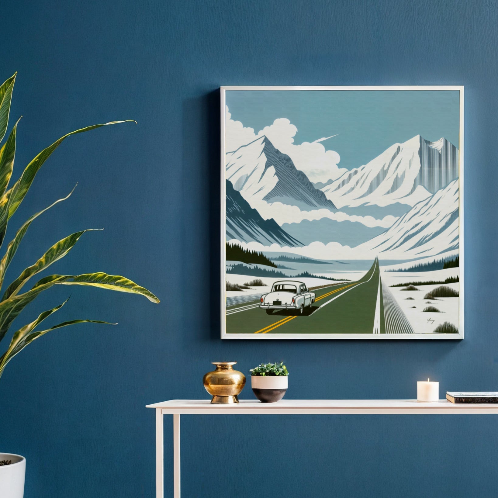 Canvas Print: "Alpine Journey" by Tailored Canvases - product image 3 for Resin Society