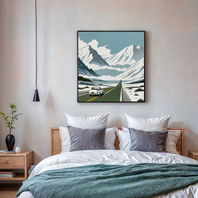 Canvas Print: "Alpine Journey" by Tailored Canvases - product image 4 for Resin Society