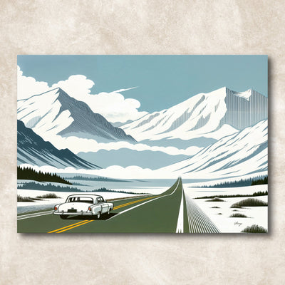 Canvas Print: "Alpine Journey" by Tailored Canvases - product image 5 for Resin Society