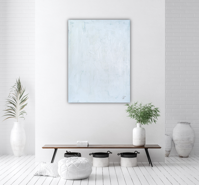 Alpine Artist Enhanced Canvas Print by John Beard Collection - product image 2 for Resin Society