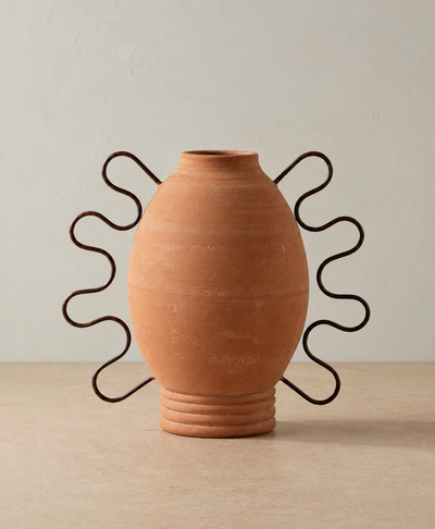 Aman Terracotta Vessel by MESO