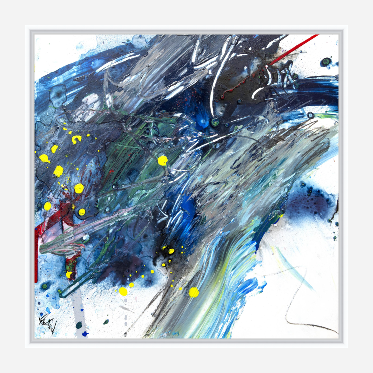 Amazonite Artist Enhanced Canvas Print by John Beard Collection - product image 6 for Resin Society