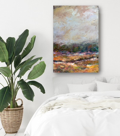 Amber Waves Artist Enhanced Canvas Print by John Beard Collection - product image 3 for Resin Society