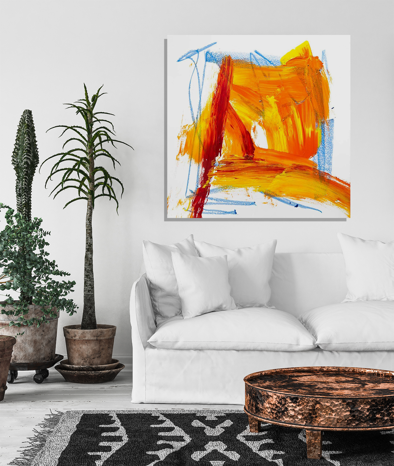 Amber 48x48 w/ High Gloss Epoxy Finish